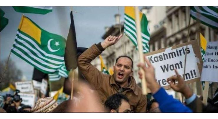 Rallies held in support of Kashmir and against Indian government
