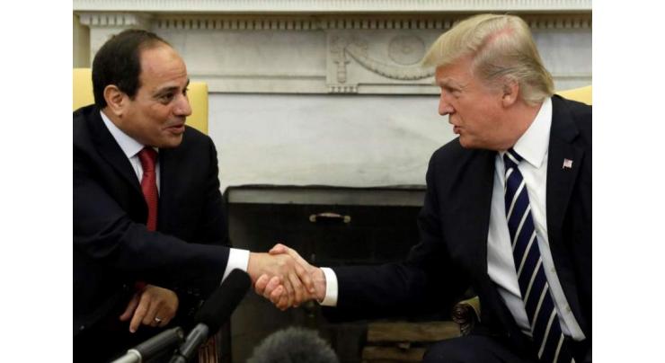 Trump, Egypt's Sisi Express Support for Unified Libya at G7 Summit