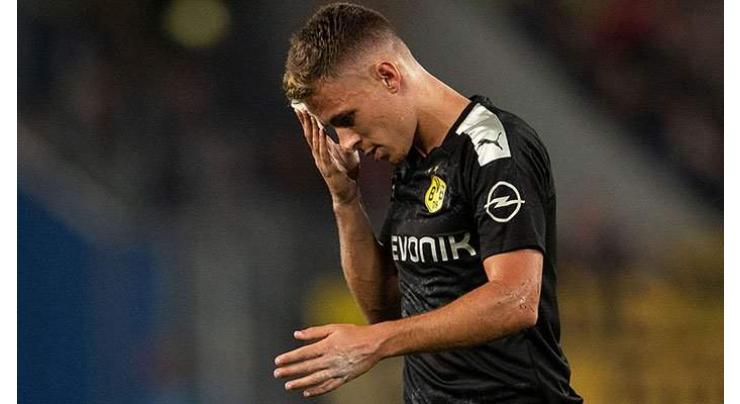 Dortmund's Hazard out of action for 'several weeks'
