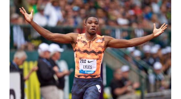 Lyles skipping world double to focus on 200m gold - and Bolt's record
