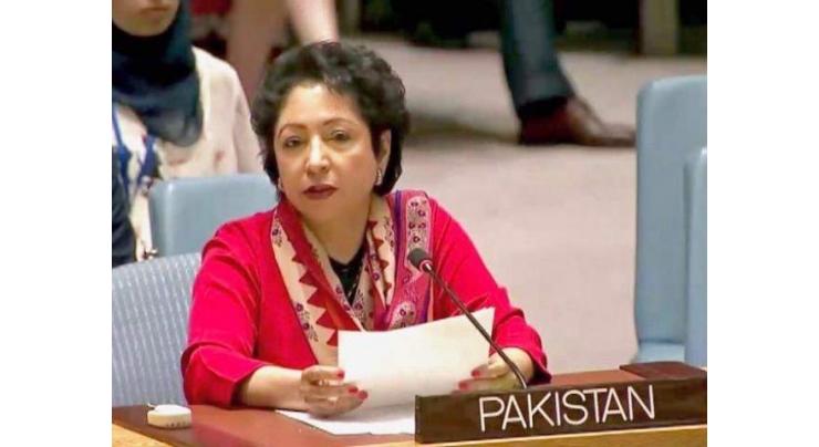 Indian forces committing systematic HR violations in IOJ&K: Maleeha informs UN