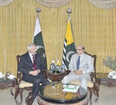 President Masood explores collaborations of AJK universities with international academic institutions