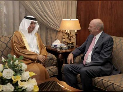 سفير الدولة يلتقي رئيسي مجلسي الأعيان والنواب في الأردن