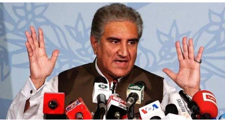 Int'l community being mobilized to put pressure on India: Qureshi
