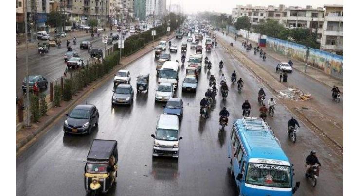 Light rain likely in Karachi
