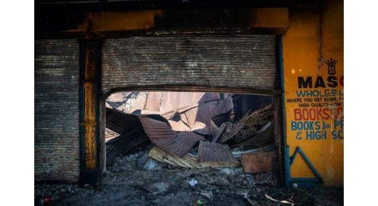 S.Africa police say two charred bodies found in Johannesburg store
