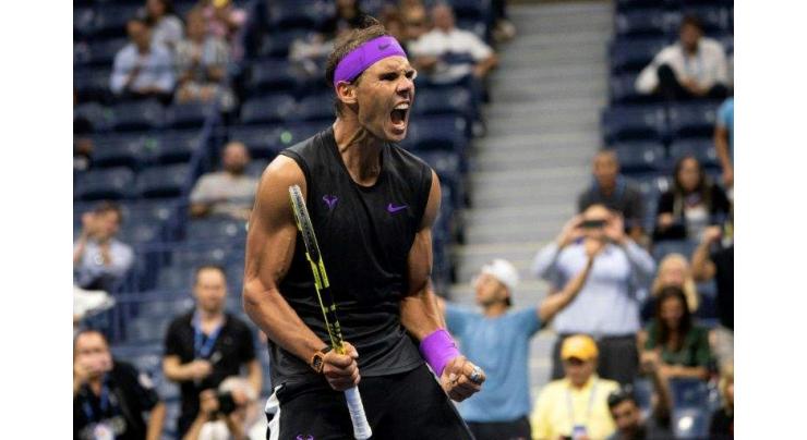'Lion' Nadal roars into US Open semis chasing 19th Slam title
