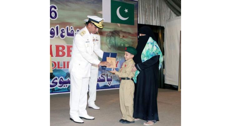Pakistan Navy Celebrates 54Thanniversary Of Defence Day Of Pakistan Expressing Solidarity With Their Kashmiri Brethren