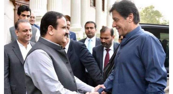 Prime Minister Imran Khan, Chief Minister Punjab Usman Buzdar  discuss overall situation of province
