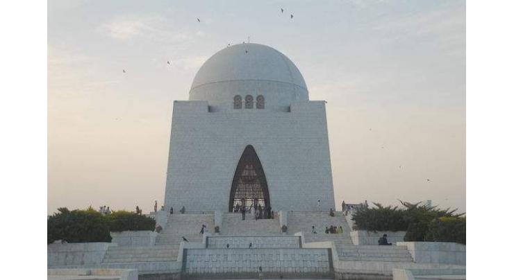 DG Rangers Sindh visits mausoleum of Quaid-e-Azam

