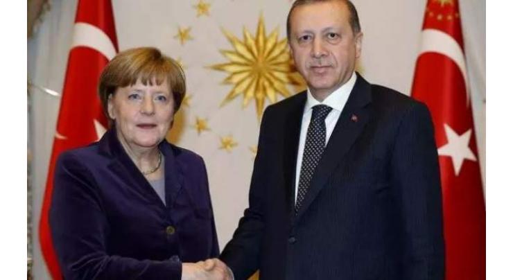 Erdogan, Merkel Discuss Developments in Syria, Libya in Phone Talks - Ankara