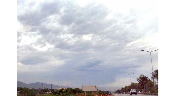 Partly cloudy weather forecast for Karachi
