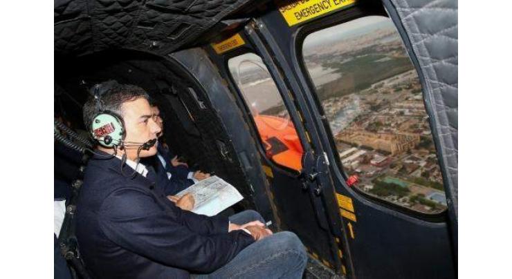 Spanish Prime Minister visits flood-hit areas as death toll rises to six
