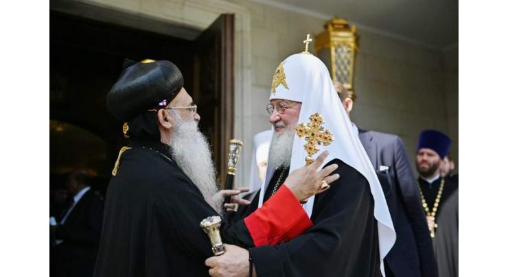 Patriarch Kirill Congratulates European Head of Orthodox Archdiocese With Historical Event