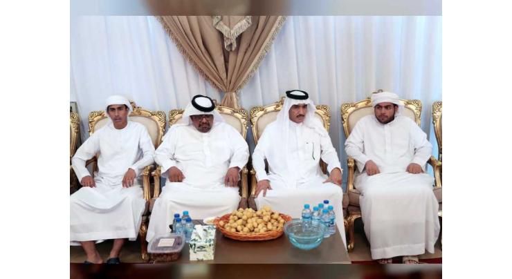 Al Zaabi offers condolences to families of martyrs Zayed Al Ameri, Saleh bin Amro