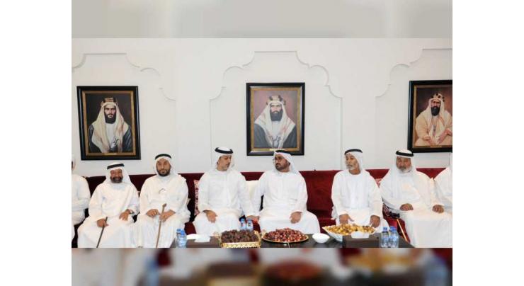 Omar bin Zayed condoles families of martyrs Al Mansouri, Al Kaabi