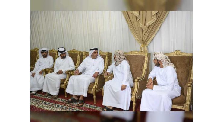 Saif bin Zayed condoles martyrs&#039; families