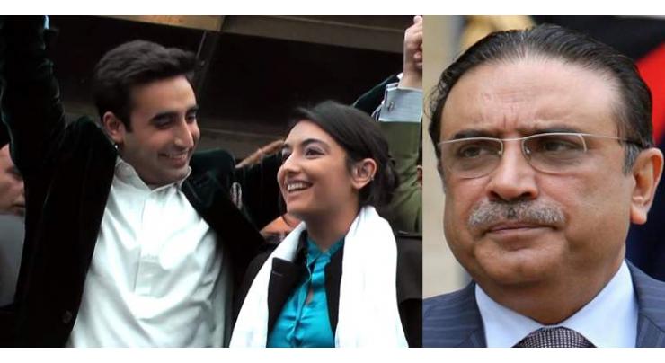 Bilawal, Asifa allowed to meet Zardari
