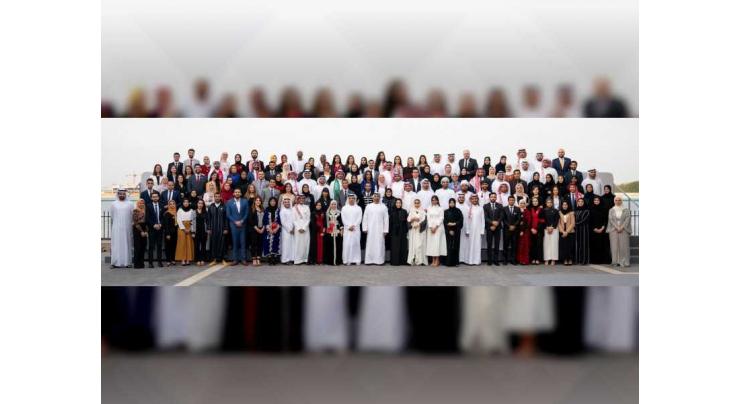 Mohamed bin Zayed receives participants of third session of  &#039;Young Arab Media Leaders Programme&#039;