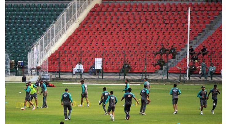 National cricket team training camp begins in Lahore
