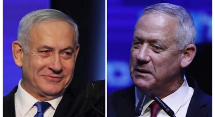 Netanyahu, Gantz deadlocked with nearly all votes counted: Israel media
