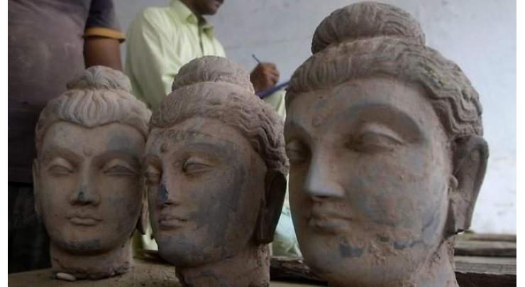 Budha era artifacts recovered from truck
