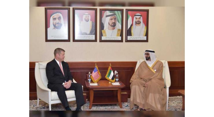 Mohammed Al Bowardi, US Army Minister discuss cooperation