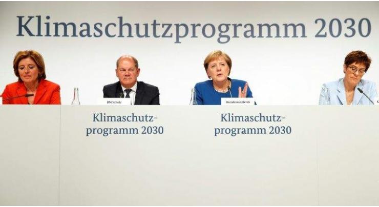 Key points of Merkel's new climate strategy
