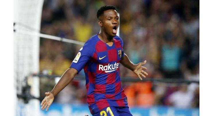 Wonderkid Fati: from African suburb to Barcelona's Camp Nou
