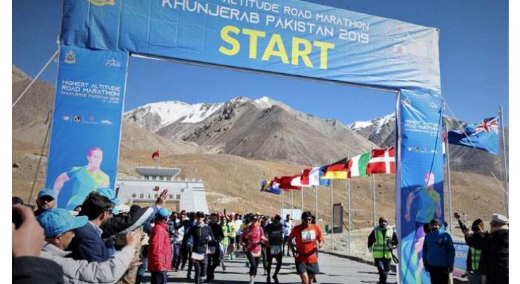 Pak athletes dominate Khunjerab Highest Altitude Road Marathon
