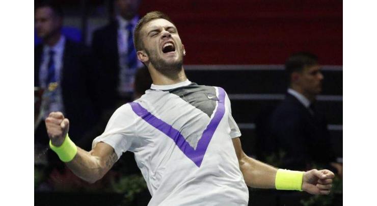 Coric reaches first final of year in Saint Petersburg
