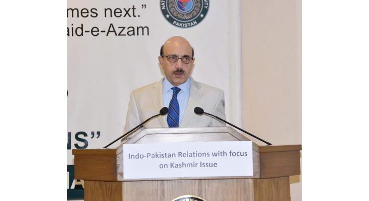 UNSG maintains artificial balance between Pakistan, India: Masood Khan