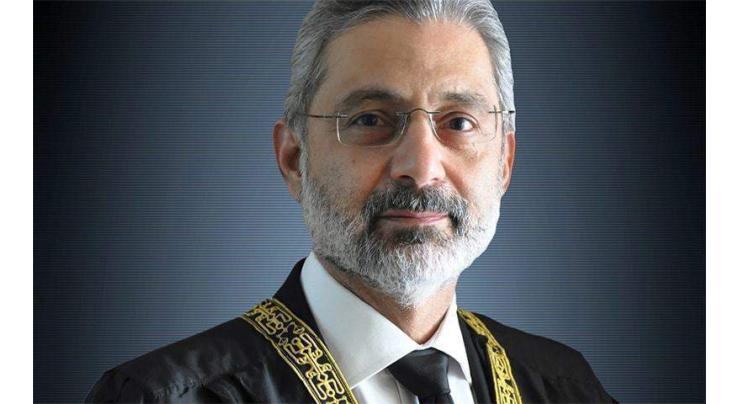 Qazi Faez Isa highlighted duty, responsibility of judiciary within a democratic system