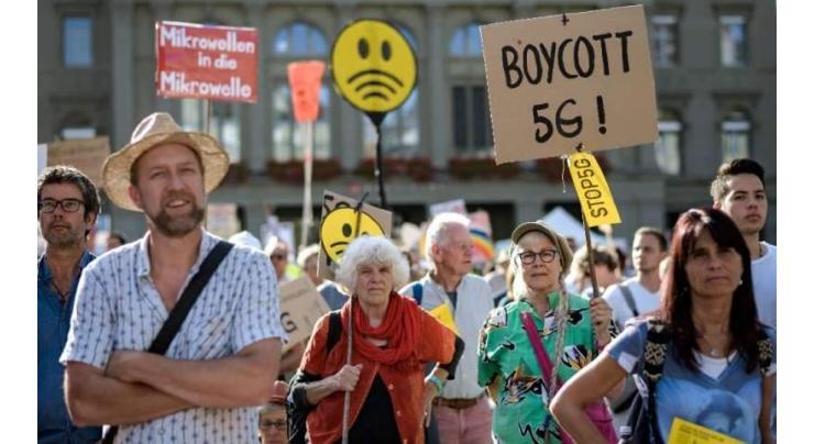 Thousands of Swiss protest 5G wireless over health fears

