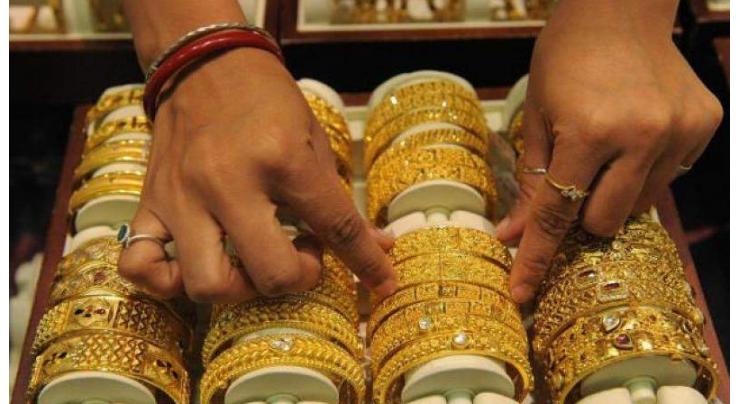 Gold price gains Rs300, traded at Rs 87,900 per tola
