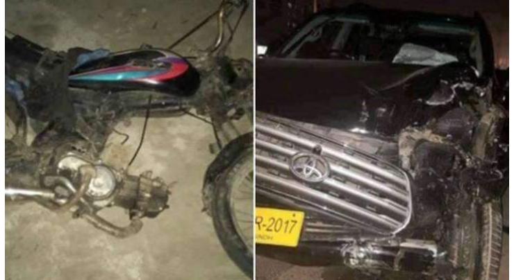 Motorcyclist killed in accident in Sialkot 