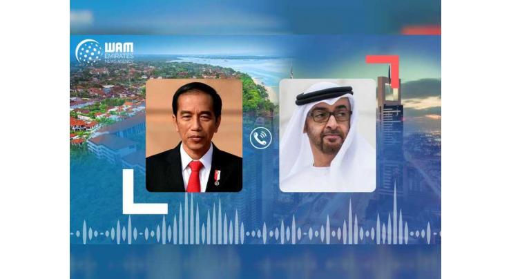 Mohamed bin Zayed receives phone call from Indonesian President
