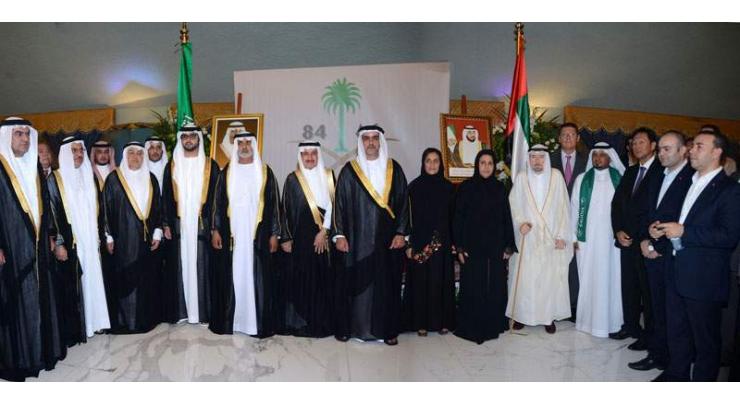 Saif bin Zayed attends Saudi National Day celebration
