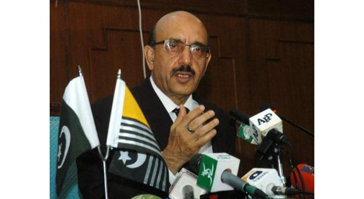 World media starts acknowledging Kashmir-related facts: AJK president

