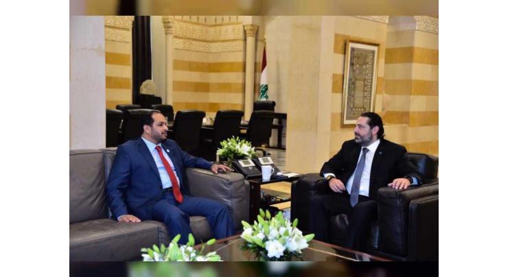 Lebanese PM receives UAE Ambassador