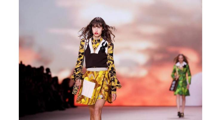 Vuitton closes Paris Fashion Week with vintage flashback