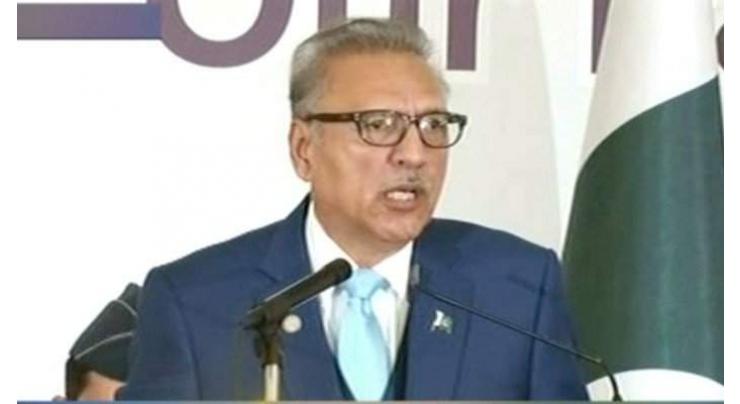 Pakistan wants peace, harmony in region: President Alvi
