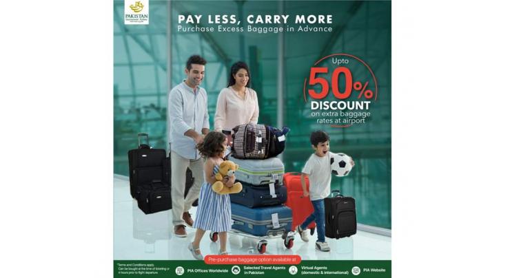 PIA Adding Convenience – Pay Less & Carry More