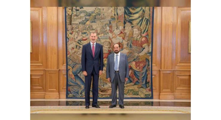 King of Spain receives Sharjah Ruler at Zarzuela Palace
