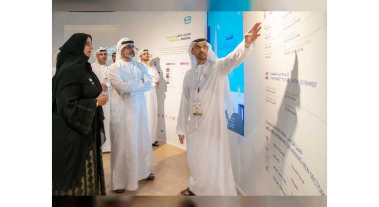 Khalid bin Mohamed bin Zayed visits GITEX Technology Week