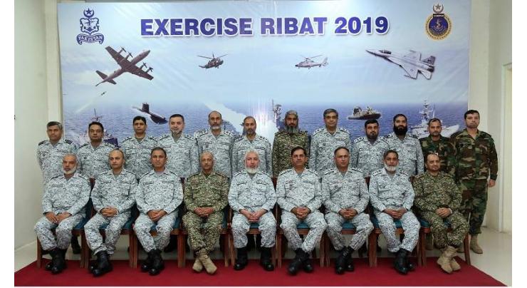 Debrief Of Pakistan Navy’s Operational exercise Ribat-2019 Held At Karachi