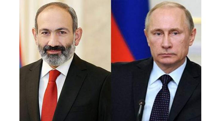 Russian President, Armenian Prime Minister Discuss CIS Summit Results in Phone Call