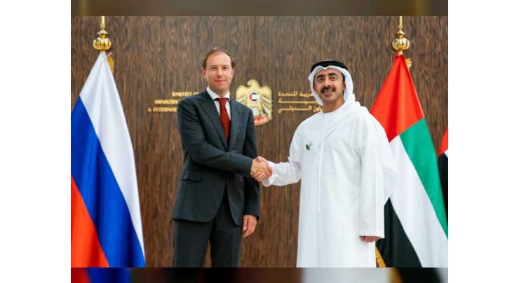 UAE, Russia join forces to counter terrorism, stabilise world oil markets: Abdullah bin Zayed