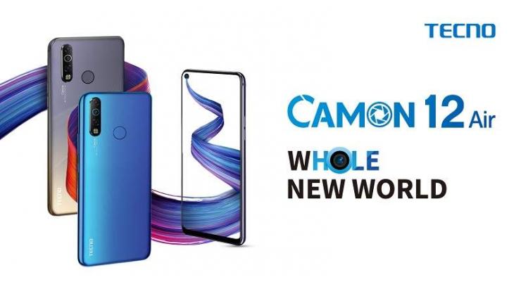 A closer look at TECNO’s Camon 12 Air with punch-hole screen technology