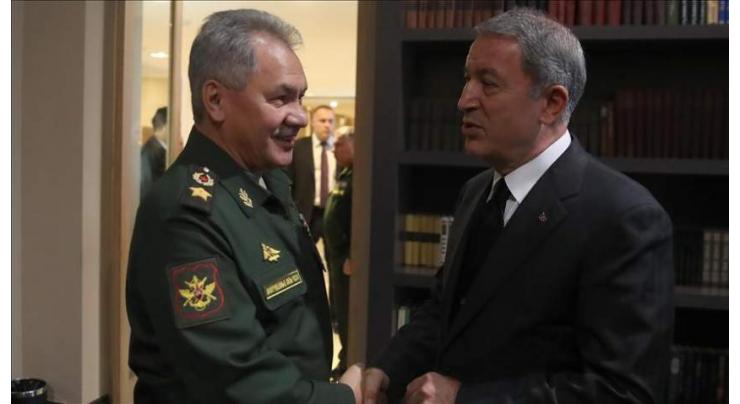Turkish, Russian Defense Ministers Discuss Operation Peace Spring in Phone Talks